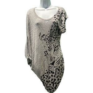 Le Chateau Gray Knit Top